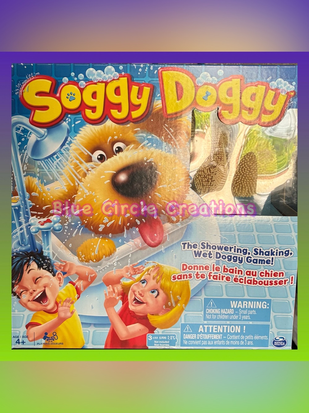 Soggy Doggy Board Game for Kids/Families NIB